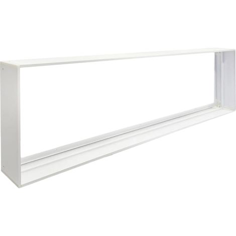 Cadre de montage pour panneau LED rectangulaire 120x30 cm Eko-Light BACKLIT blanc (1/4)