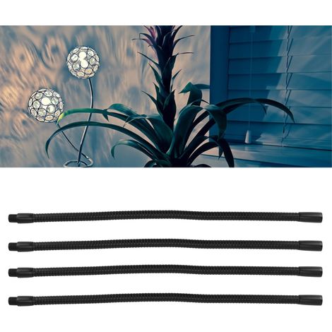 Lampe de bureau LED à col de cygne, tube flexible, accessoires pour lampe de bureau, accessoires d'éclairage, tube flexible LED, tube métallique, 30 cm (1/5)