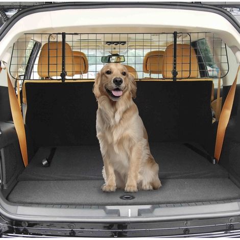 Rejilla separadora para coche para perros, ajustable 91-152 x 30 cm HAVRYA (1/5)