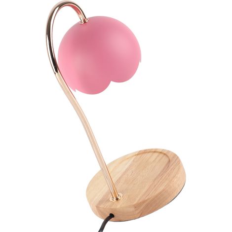 Duftkerze mit Schmelzeffekt, nordische Rose, verstellbares Stimmungslicht, Duftlampe für Duftkerzen mit Schmelzeffekt, rosa Nachttischlampe (1/5)