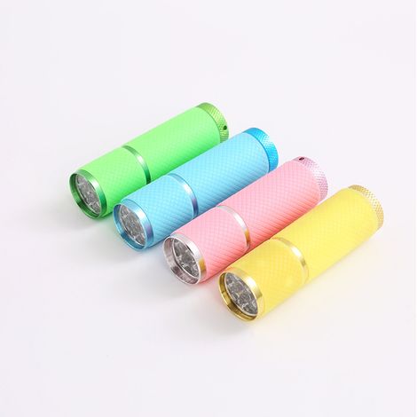 de mini lampes poche LED pour enfants avec poignée fluorescente le camping la lecture marche randonnée et travail. Lot 4