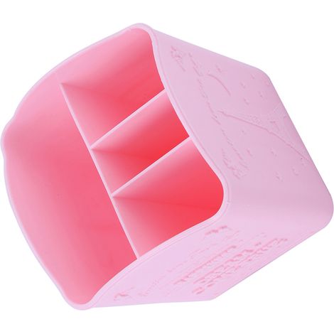 Nouvelle boîte de rangement pour articles de papeterie, cosmétiques et outils de manucure, avec motif Tour Eiffel (rose) (1/5)