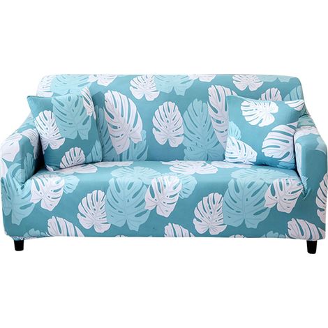 Housse de Canapé Extensible Imperméable pour Canapé 2 Places, Protection Anti-taches en Polyester Élastique, Lavable en Machine (1/5)
