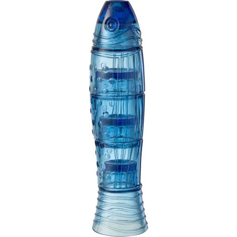 Lot de 4 Verres Design "Poisson" 36cm Bleu (1/3)