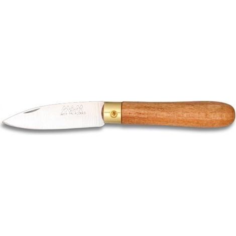 Coltello tascabile mam 14002 manico legno lama acciaio 6cm