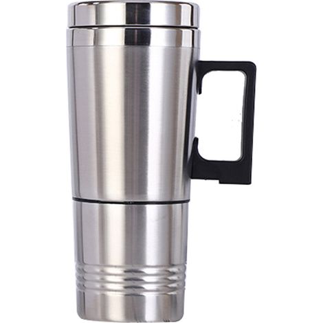 Tasse isotherme 12V/24V en acier inoxydable, bouilloire électrique de voyage, mugs isothermes (1/5)