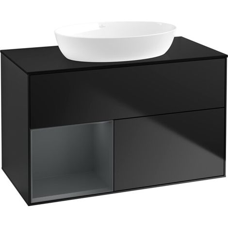 Villeroy & Boch FA12HGPD Armoire sous lavabo Finion FA1 (1/2)