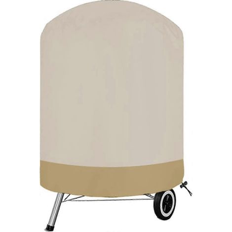 Housse de barbecue d'extérieur, bâche Oxford 210D, protection imperméable pour barbecue, compatible avec la plupart des marques (Dimensions : 62 x 105 cm, Couleur : (1/5)