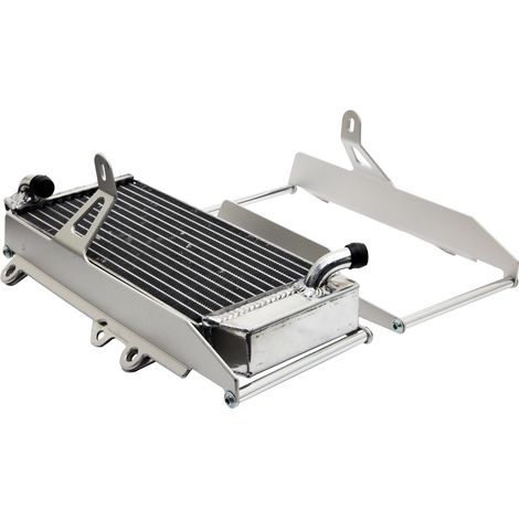 PROTECTIONS DE RADIATEUR EN ALUMINIUM CROSSPRO MODÈLE LÉGER : BETA RR 2T 250/300 '20-'23, RR 4T 350-480 '20-'22 COULEUR ARGENT ANODISÉ