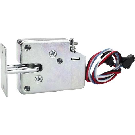 verrou électrique 24 V CC pour porte de meuble de rangement (1/5)