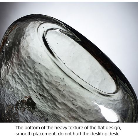 Vase en verre, panier transparent, composition florale pour salon, sac créatif, aquarium