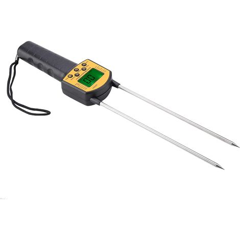 Medidor de humedad de granos, Medidor de humedad de granos, Medidor de humedad de granos digital LCD SMART SENSOR para trigo, maíz, arroz, cacahuetes y soja (1/5)