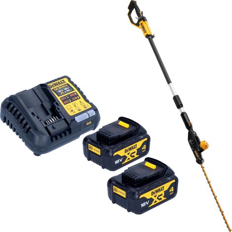 Cortasetos inalámbrico DeWalt DCMPH 566 M2 18 V 55 cm + 2x batería recargable 4,0 Ah + cargador (1/5)