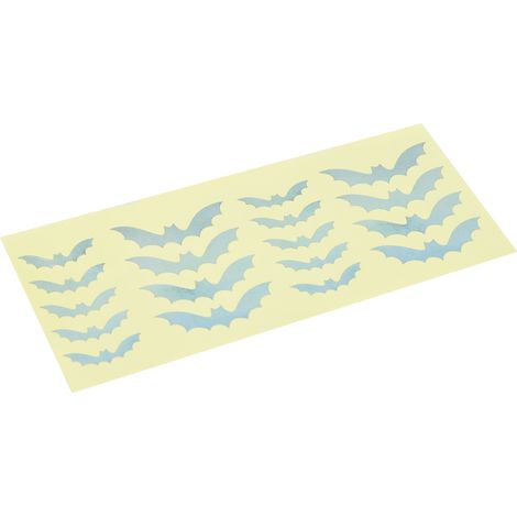 Autocollants décoratifs à motif chauve-souris pour touche de guitare électro-acoustique (1/5)