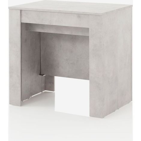 Consolle allungabile salvaspazio da ingresso 54/252x79 Glam - Grigio (1/5)