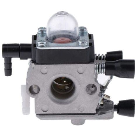 NALOOKAMIC  Carburateur C1Q-S97 avec kit de Conduite de Carburant Filtre à air pour STIHL FS38 FS45 FS46 FS55 KM55 HL45 FS45L FS45C FS46C FS55C FS55R FS55RC Coupe-Herbe Mangeur de Mauvaises Herbes
