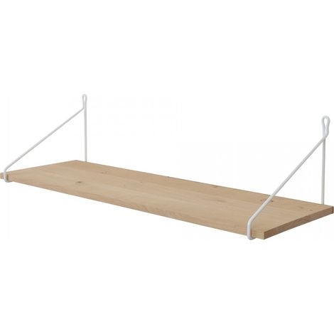 Etagère Vintage Chêne Rustique Brut 80 x 25 cm (1/4)