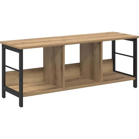 Bookshelf Artisan Oak 102 x 32 x 40.5 cm Engineered Wood vidaXL