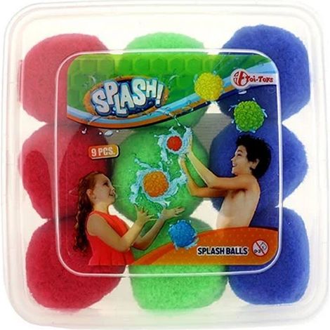 Splash Super Balles 7 cm 9 Pièces (1/5)