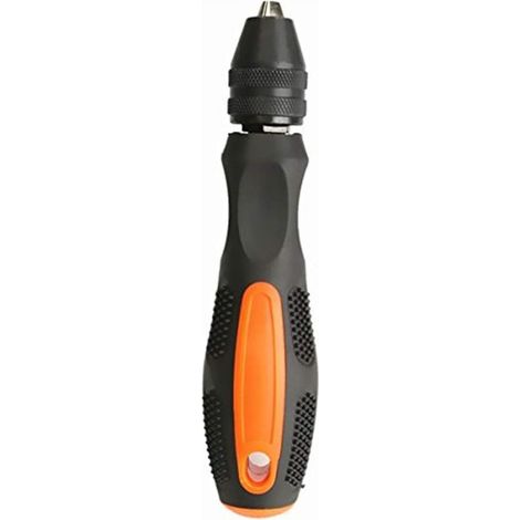 0.5-8mm Mini Hand Drill with Keyless Chuck (1/5)