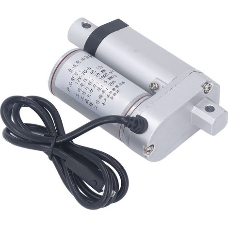 12V Linearantrieb, 20mm Hub, 1000N Schubkraft, Antrieb für Industrieanlagen und Automaten. (1/5)