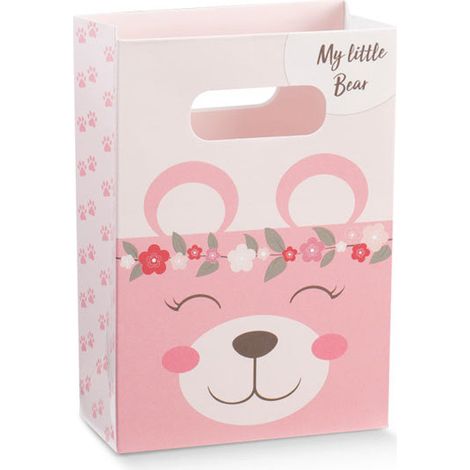 Scotton ShopperBox Orsetta 100 x 50 x 145 Mm Pon Pon 10 Pz