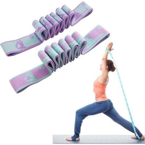 2 Pcs Elastique Musculation, Bande Elastique Fitness, Elastique Sport 8 Niveaux de Forces Bande Elastique Musculation, Bande de Resistance Musculation pour Entraînement Gym Fitness Pilates (1/5)