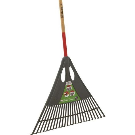 Mermier Rastrello largo 110 cm, 25 denti in resina