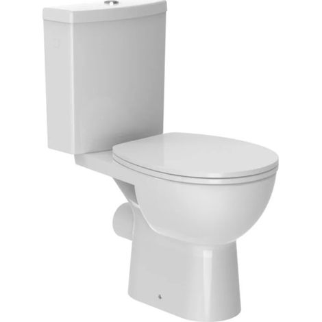 Pack WC ALTERNA Verseau Sans Bride avec Abattant Frein de Chute - 4941308 (1/2)