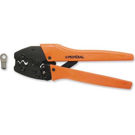 PINZA CRIMPATRICE A CRICCHETTO PER CAPICORDA NON ISOLATI CHIUSI 220mm MUNDIAL (1/2)