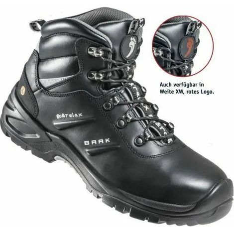 [NEUWERTIG] Baak Sicherheitsstiefel Harrison Gr, 42 Schwarz Leder S3 Src Esd En20345 Schuhe B-Ware