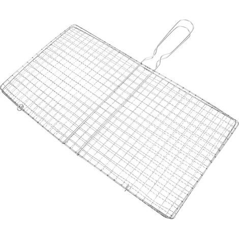 Edelstahl Grillkorb Geeignet zum Grillen von Garnelen und (1/5)