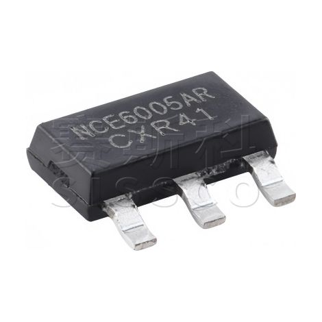 N-channel MOSFET NCE Wuxi NCE6005AR SOT-223 60V 5A - New electronic component - 5 units available