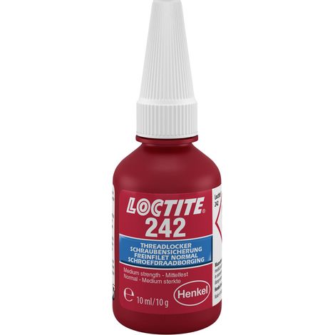 LOCTITE® 242 BO 10ML EGFD 195770 Schraubensicherung Festigkeit: mittel 10 ml