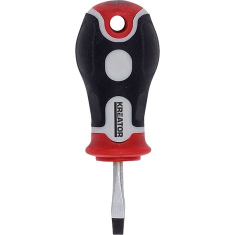 Destornillador plano  SL  stubby 25 mm Kreator sl 4 x 25mm (1/2)