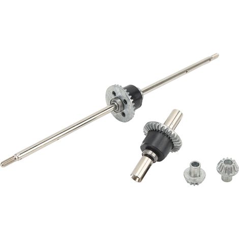 Pièces détachées différentiel avant arrière en acier inoxydable pour voiture télécommandée Wltoys 12428 12427 (1/5)