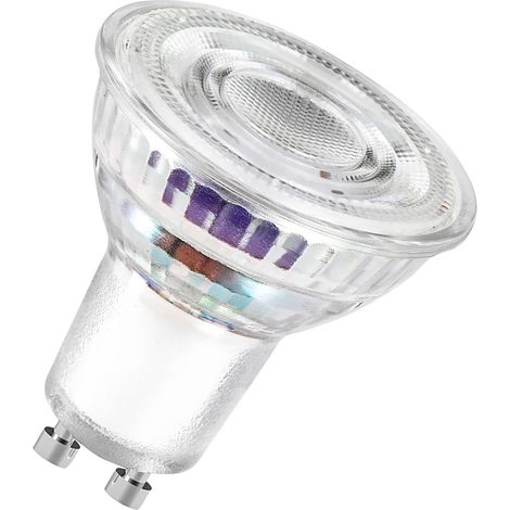 OSRAM HOMELIGHTING 4099854267840 Lampe à réflecteur LED CEE A (A - G) GU10 réflecteur 4.7 W = 90 W blanc chaud (Ø x H) 50 mm x 50 mm 1 pc(s) A900563 (1/5)