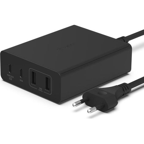 108w 4-ports usb gan charg dual 2m (1/4)