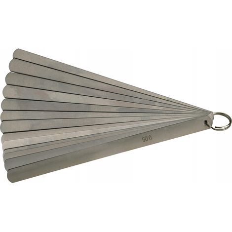 Limit Indicatore di Spessore Argento 20 Lame Acciaio Tempestato