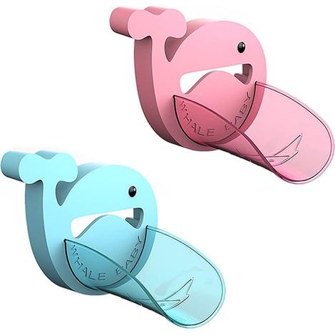 2 Pièces Robinet Extender Enfant, Rallonge de Robinet pour Enfant, Enfants Robinet Tap Extender, Robinet Extender pour Enfants, pour Buse Deau Extender, Cuisine, Salle de Bain, Robinet Accessoires (1/5)