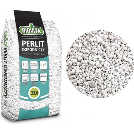 Gartenbauperlite 20l lockert das Saatbett