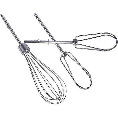 W10490648 et KHMPW Fouets pour accessoires de batteur à main KitchenAid, fouets turbo, crème, mousse (1/5)