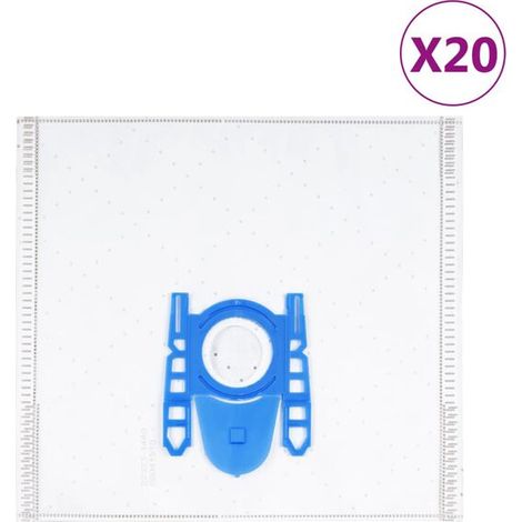 Lot de 20 sacs à poussière pour aspirateurs Bosch/Siemens DEFGH (1/5)