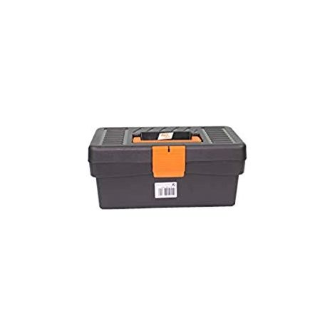 Tayg 110559 - Cassetta per gli attrezzi Basic, 12", 290 x 170 x 127 mm, colore: Nero/Arancione (1/4)