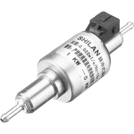 Universelle, geräuscharme und waschbare 12-V-Standheizungspumpe für Webasto- und Eberspächer-Heizgeräte von 1 bis 5 kW. Kompatibel mit Benzin und Diesel. (1/5)