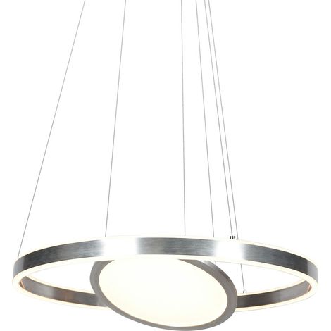 [GEBRAUCHT] Steinhauer Led Hängeleuchte Pendelleuchte Ringlux Led Lampe Stahl 3 Flammig B-Ware