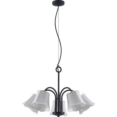 Ceiling Lightdimmable 'Binta' made of Textile for Living Room & Dining Room (1/5)