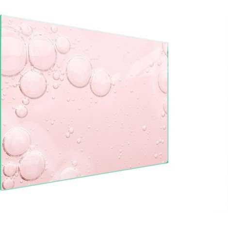 PLACA PROTECTORA DE VIDRIO PARA ESTUFA 70x52 ROSA (1/5)