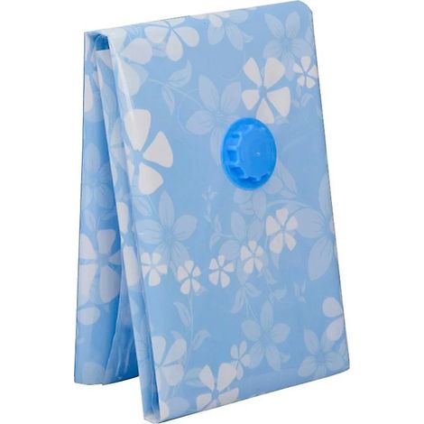 Sac de rangement sous vide avec pompe manuelle, organisateur réutilisable pour vêtements compressés, couvertures et couettes, gain de place, imperméable et anti-poussière, idéal pour les voyages et la (1/5)