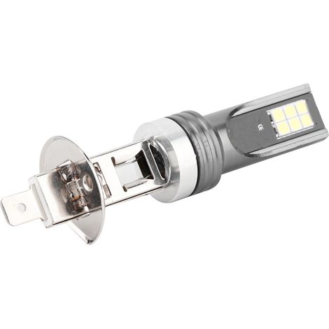 Phares antibrouillard LED 3030-12LED H1 pour voiture, 6000K, 24W (lot de 2) (1/4)